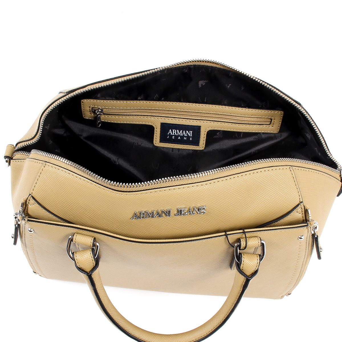 Borsa a mano da donna Armani Jeans Camel 922168 7P756 11955
