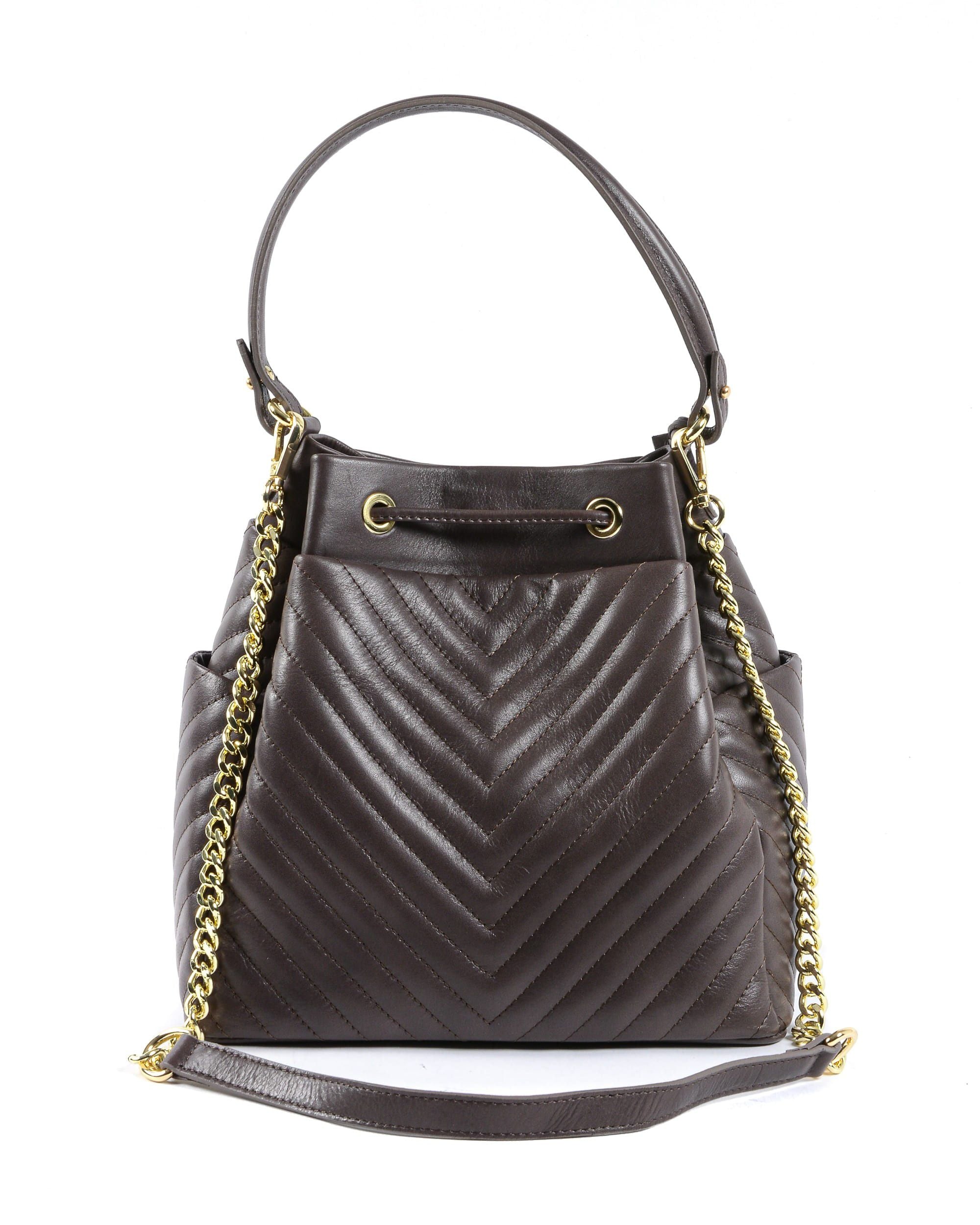 V Italia Borsa da donna Marrone scuro BH10272 52 SAUVAGE MARRONE SCURO