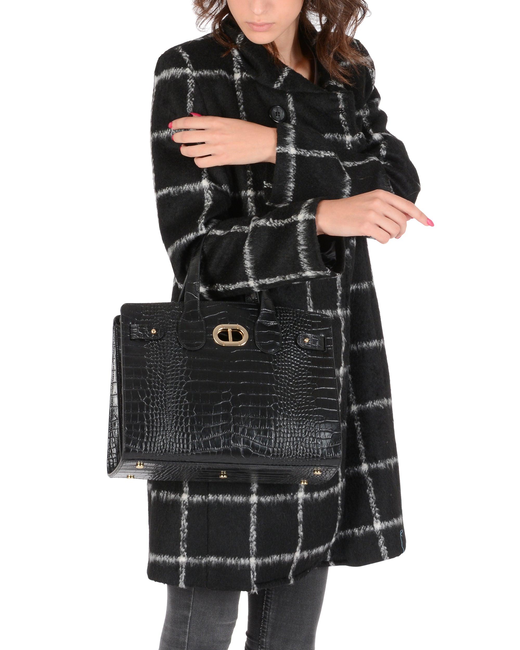 Borsa grande Verona Cocco