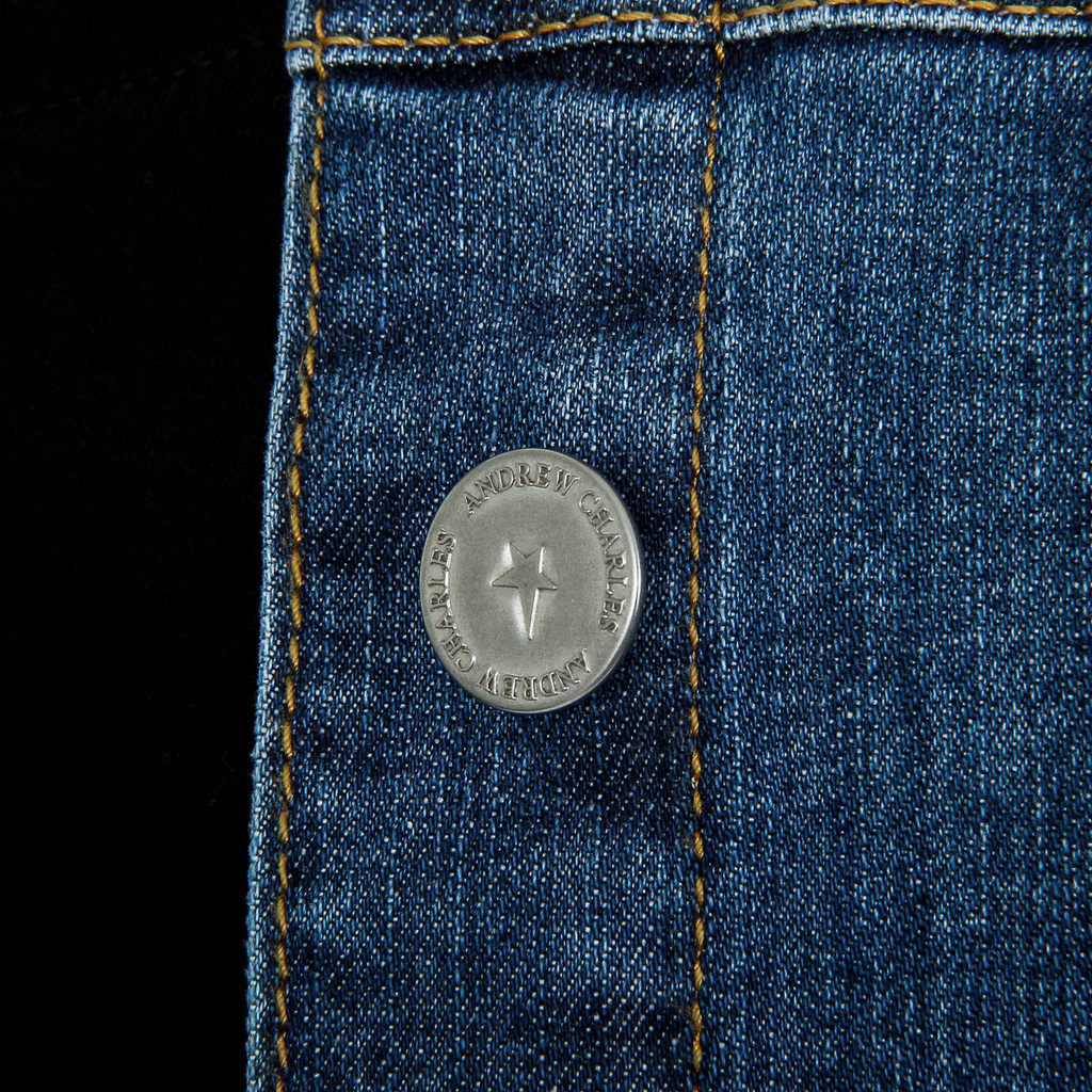 Giacca da donna Andrew Charles a maniche lunghe in denim LETIZIA