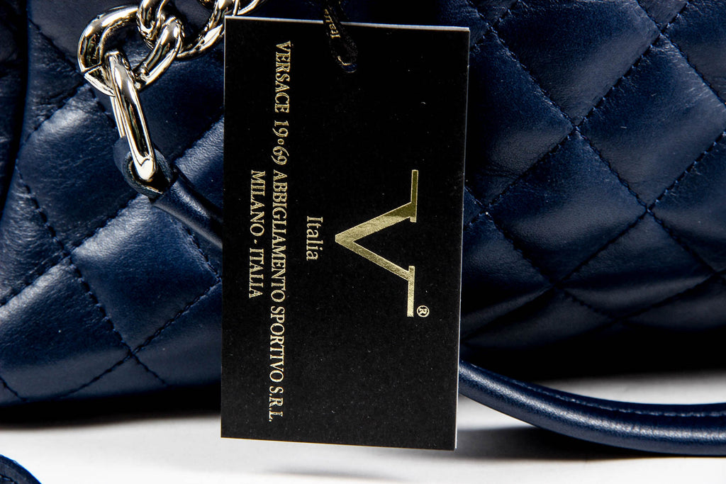 V 1969 Italia Borsa da donna V011 S BLUE JEANS