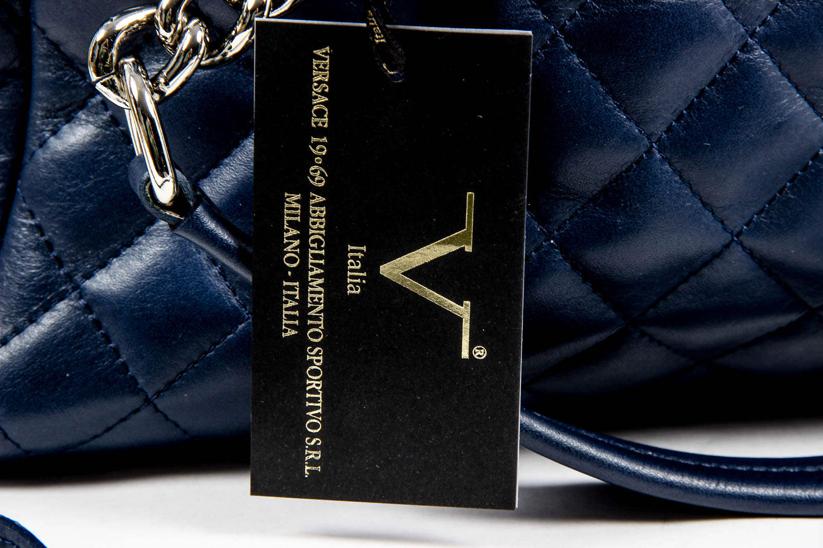 V 1969 Italia Borsa da donna V011 S BLUE JEANS