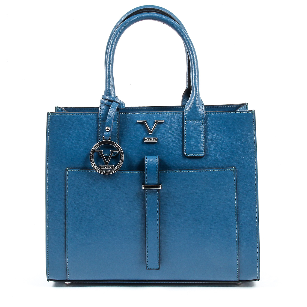 Borsa da donna V 1969 Italia V006-S SAFFIANO PETROLIO