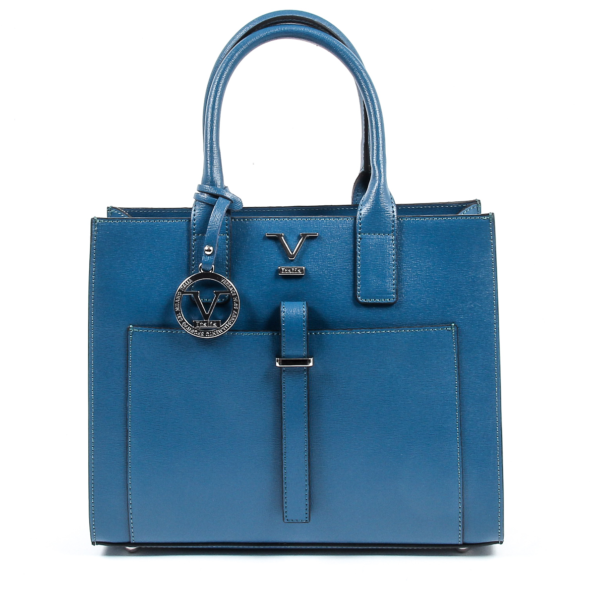 Borsa da donna V 1969 Italia V006-S SAFFIANO PETROLIO