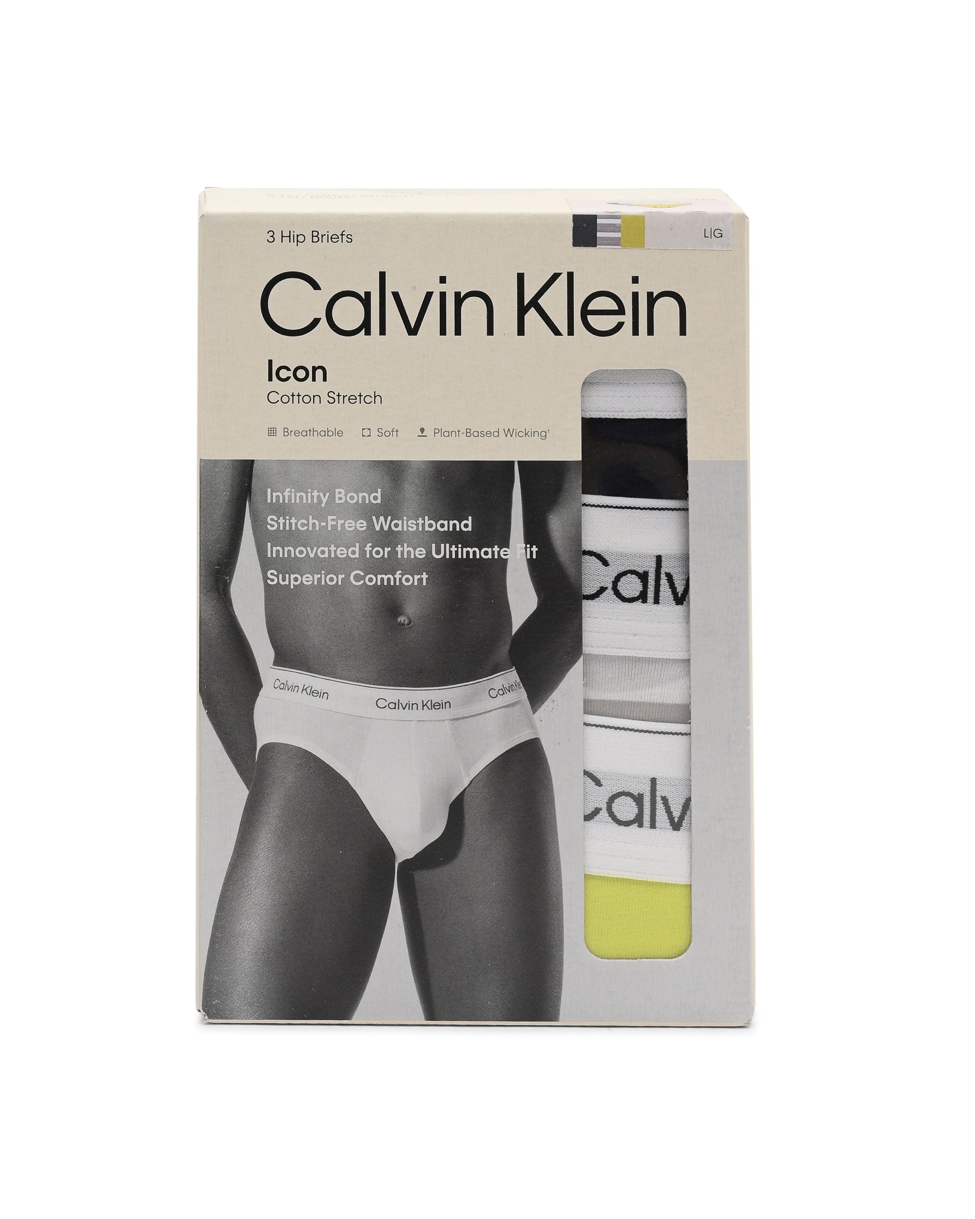 Calvin Klein Mens Brief LV00NB4388WCN