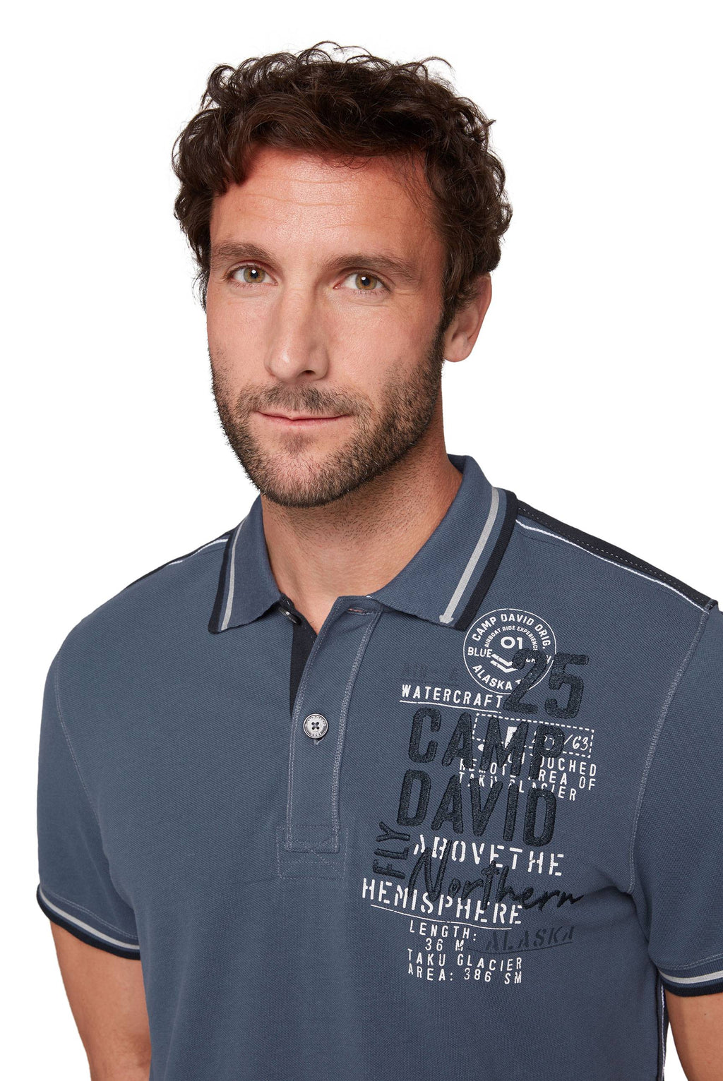 Polo da uomo Camp David