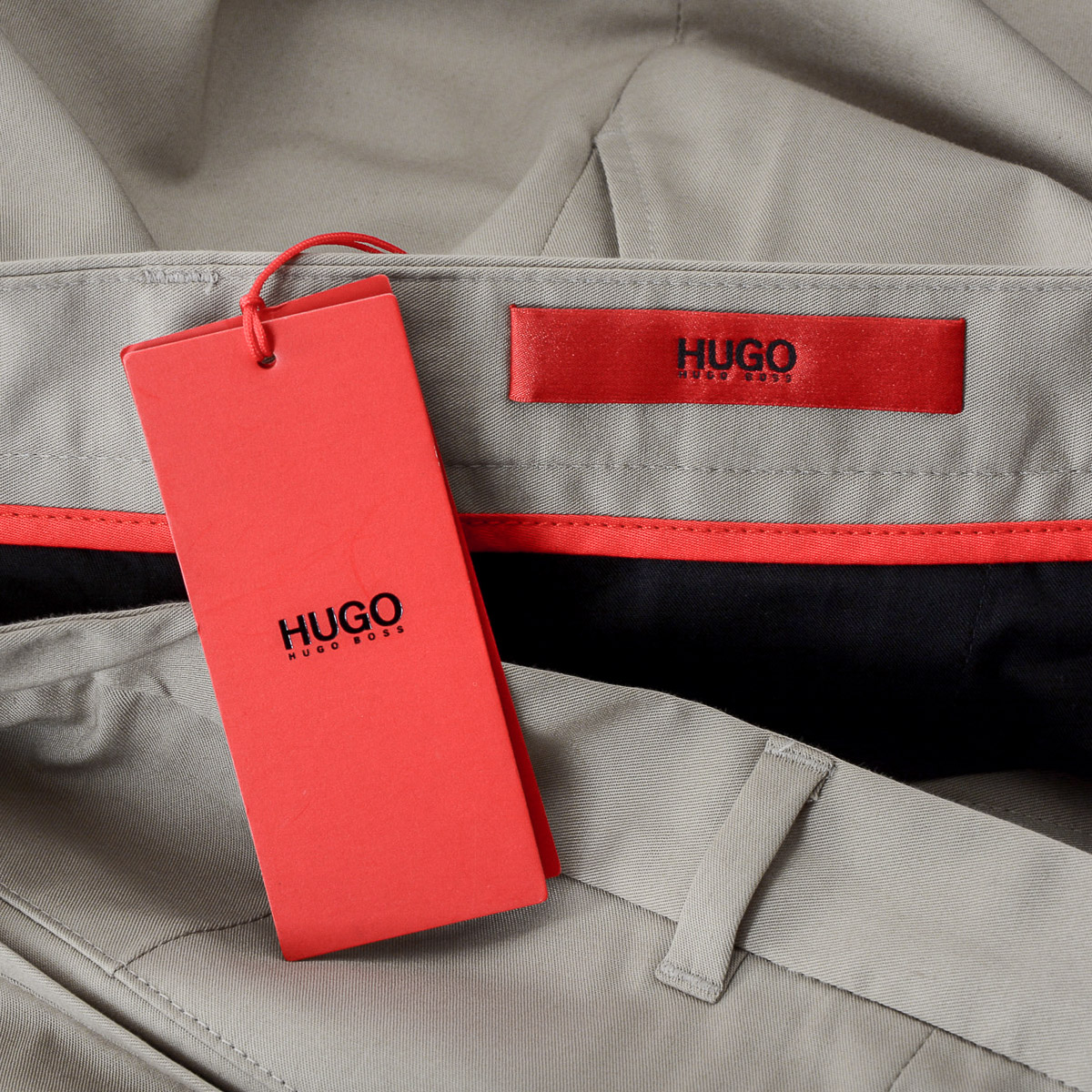 Pantaloni da uomo Hugo Boss Beige HELDOR