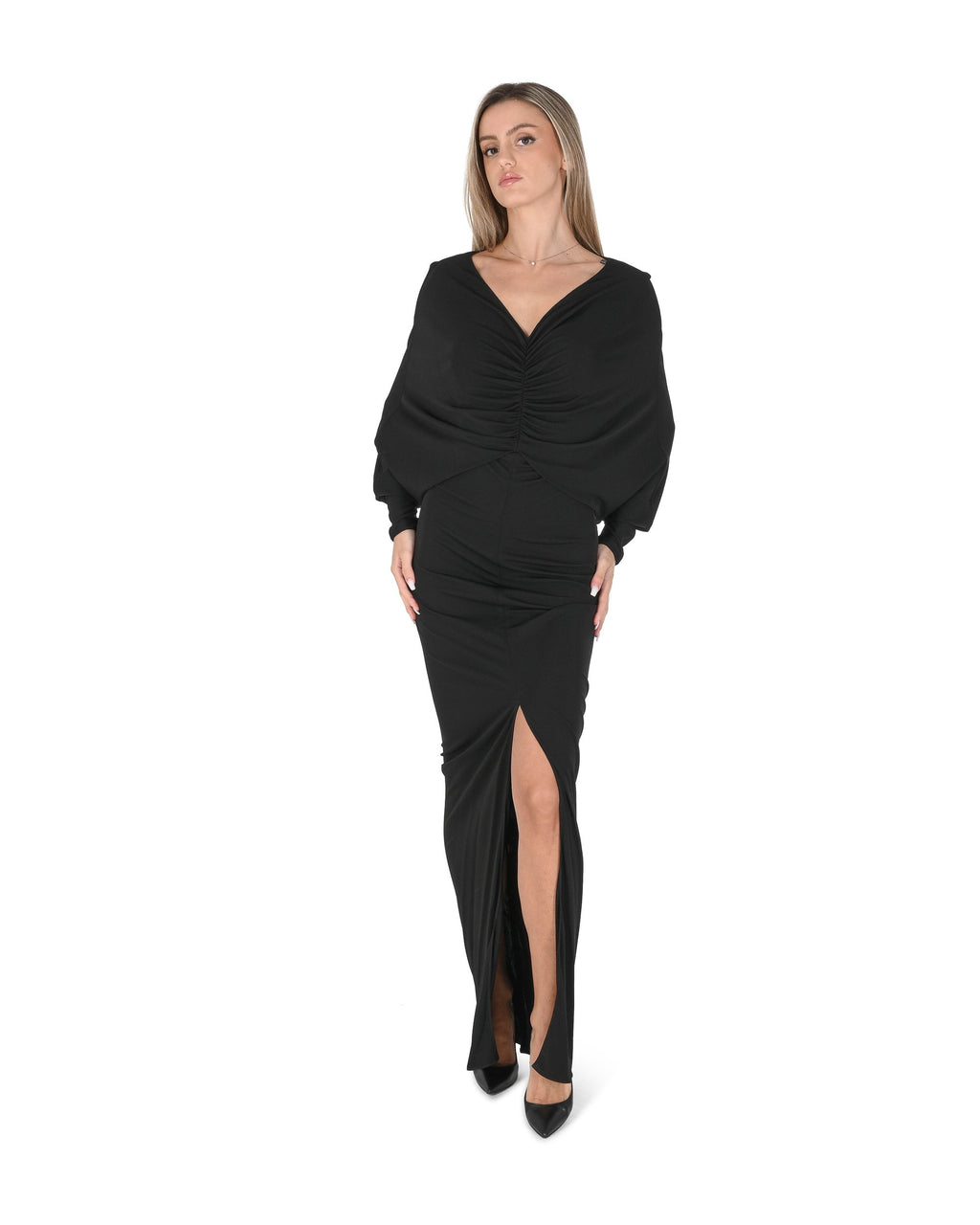 Abito da donna Saint Laurent 753161Y7F93 1000 801
