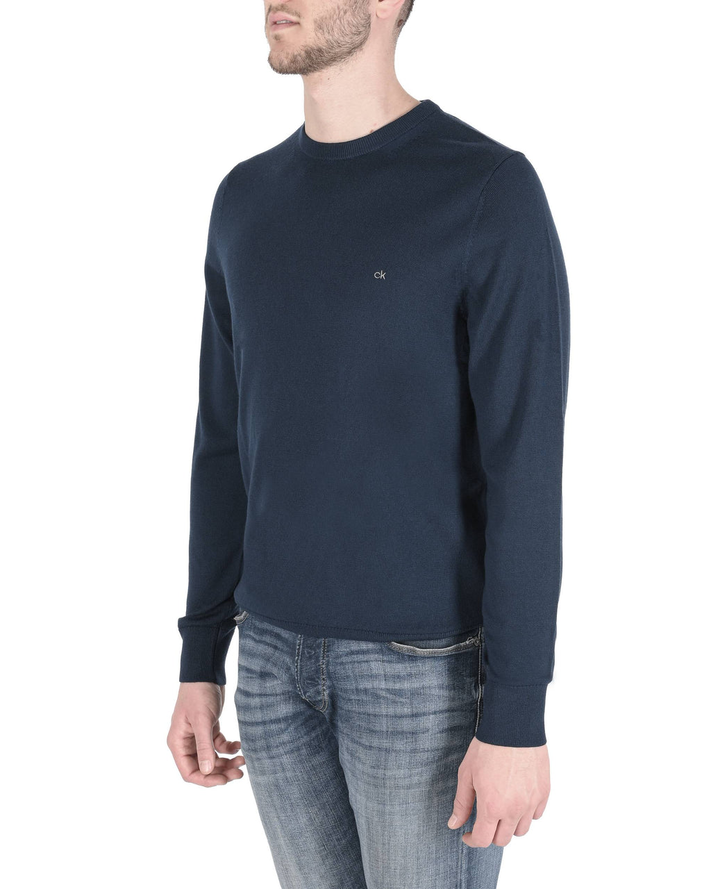 Calvin Klein Maglione da uomo blu scuro K10K102727DW4