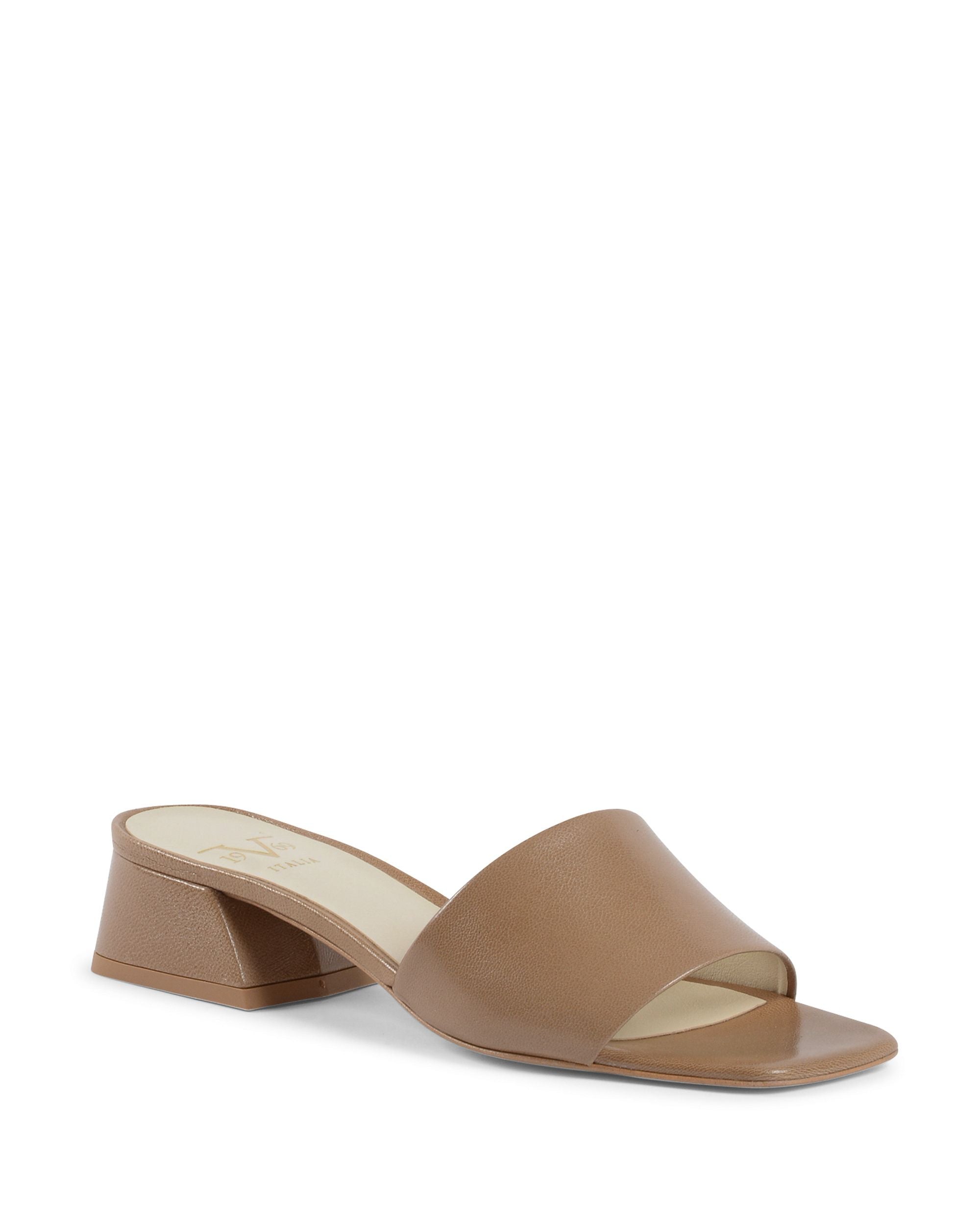 19V69 Italia Sandalo Donna Marrone NEPER KID CARAMELLO