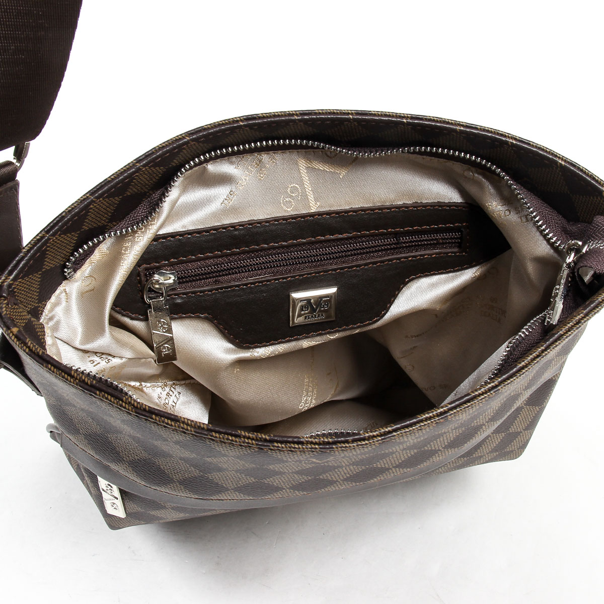 V 1969 Italia Borsa a tracolla da uomo V1969017 COFFEE COFFEE