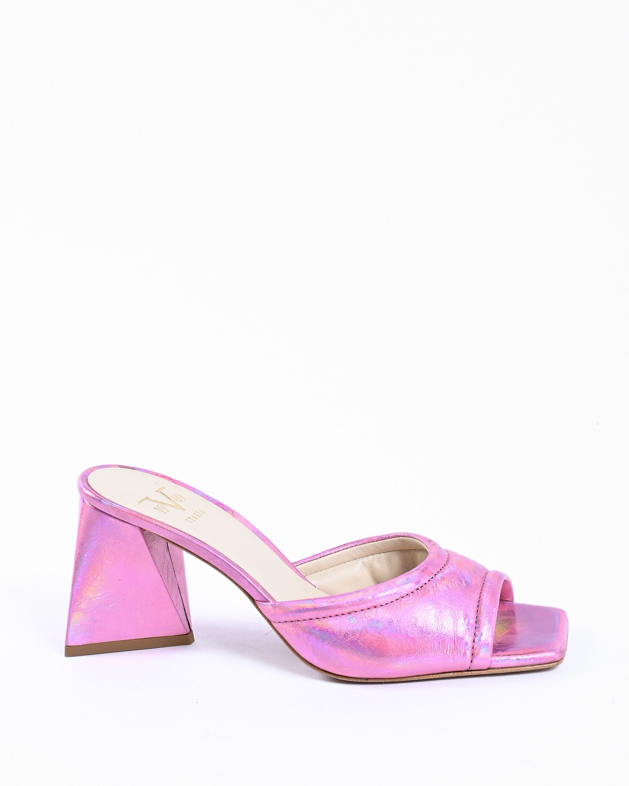 19V69 Italia Sandalo Donna Rosa SIMONA KID NAPLACK ROSA