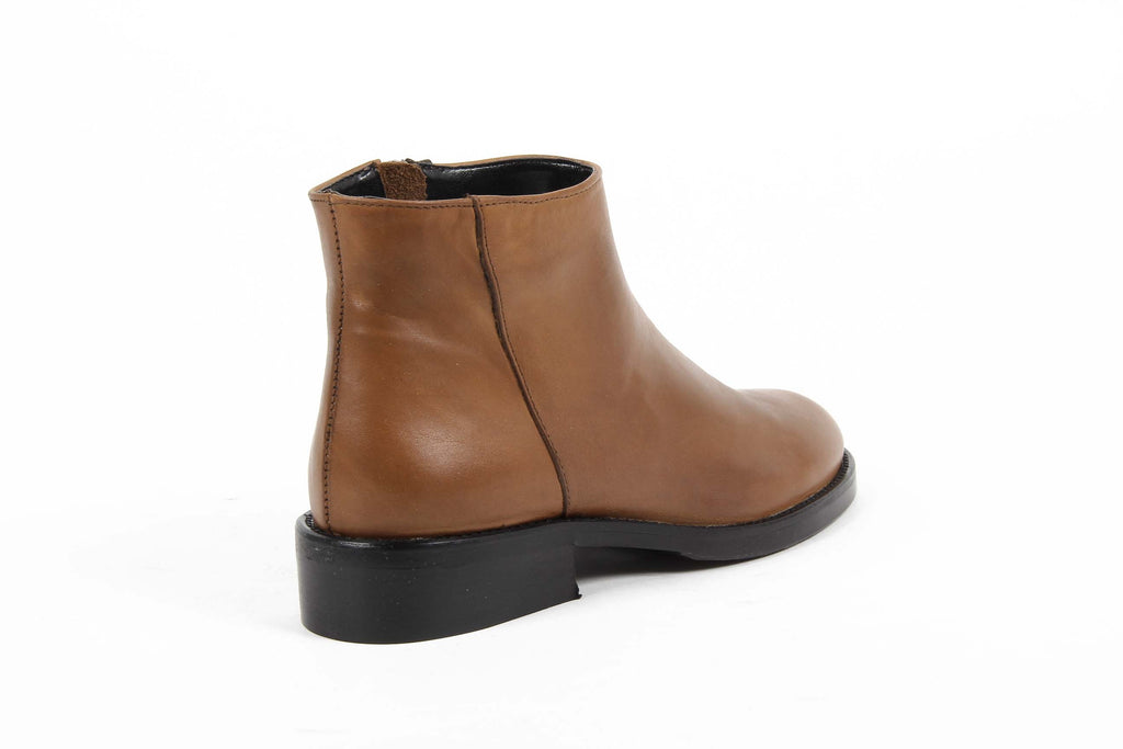 Stivaletto Donna V 1969 Italia C13 VITELLO CUOIO