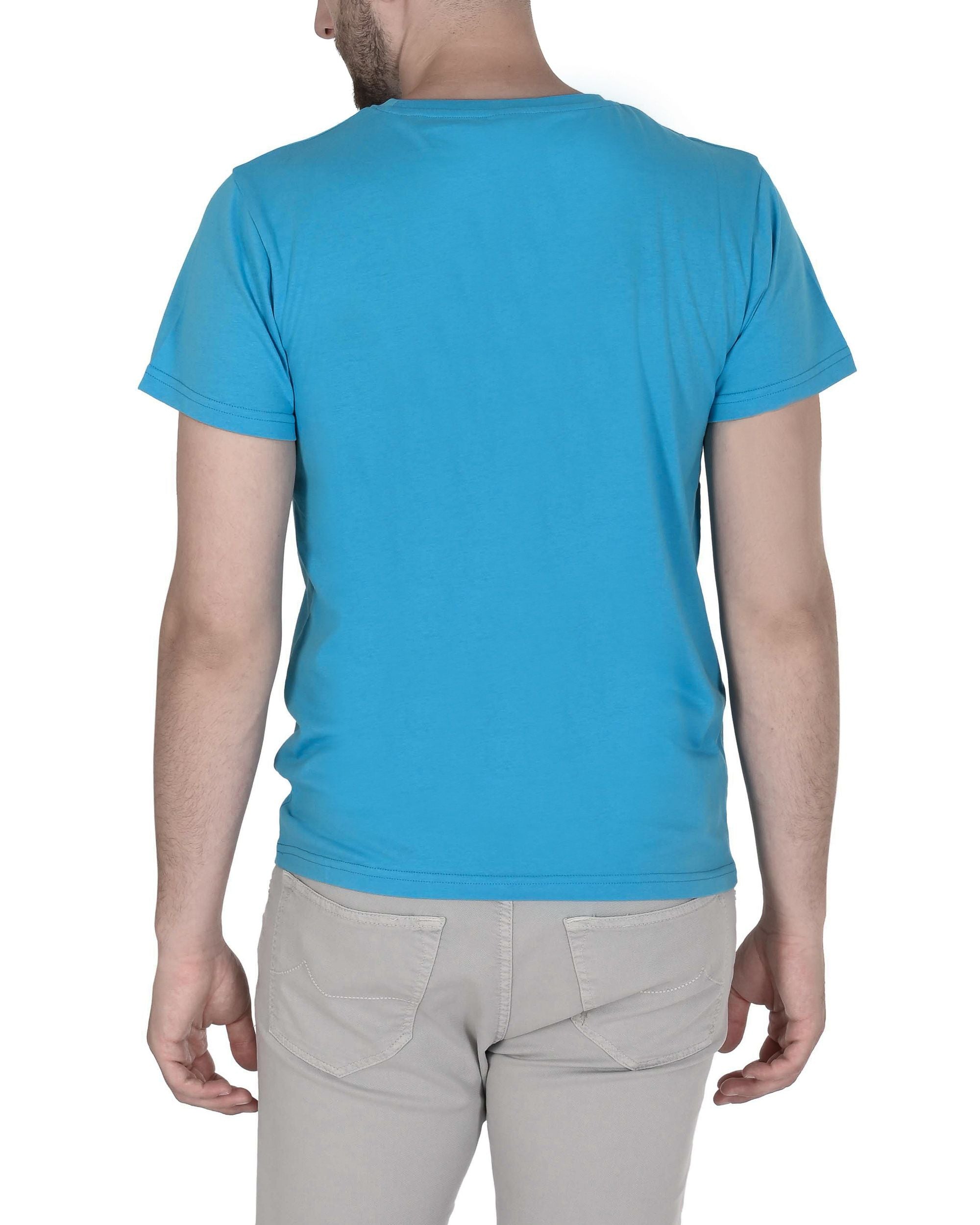 19V69 Italia T-Shirt Uomo VSC1MTS05 AZZURRO