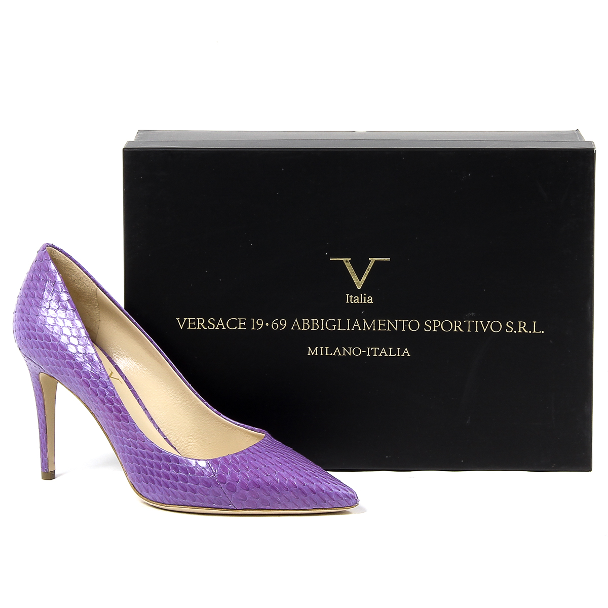 V 1969 Italia Womens Pump Purple MINA