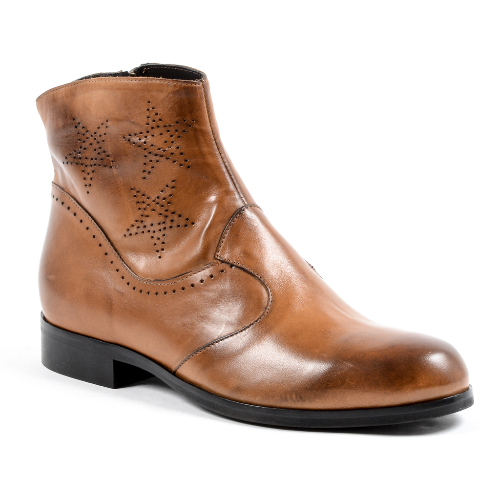 V 1969 Italia Stivaletto da donna marrone COURT