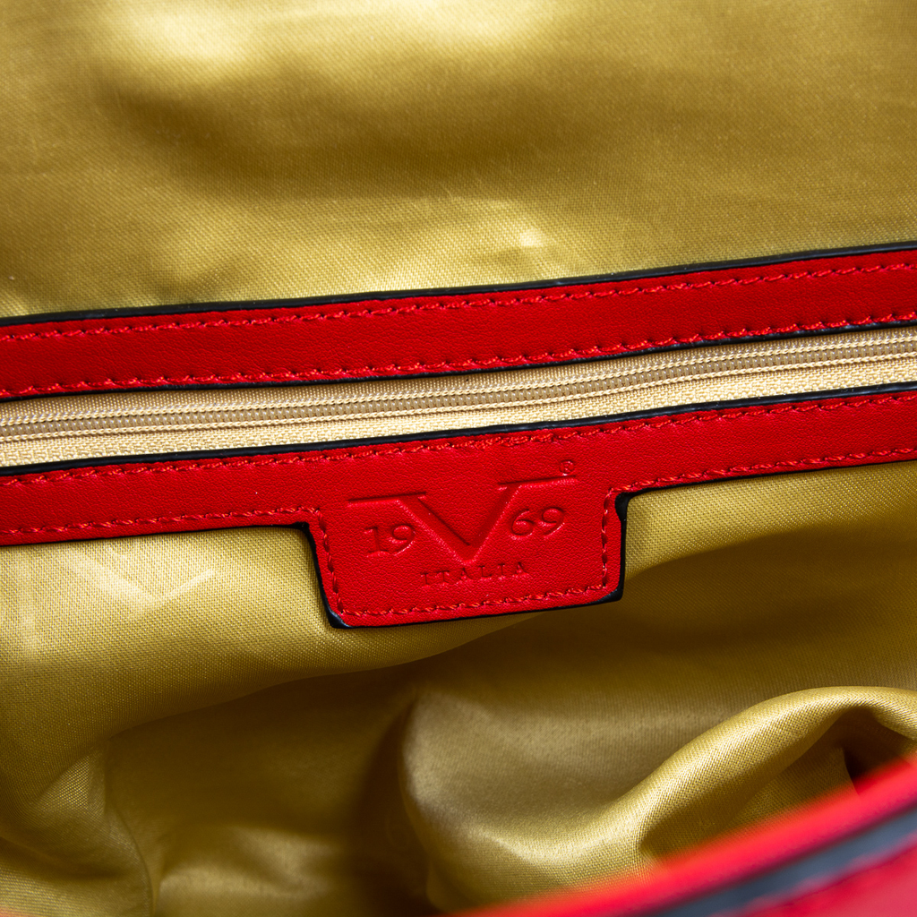V 1969 Italia Borsa da donna rossa BEATRICE