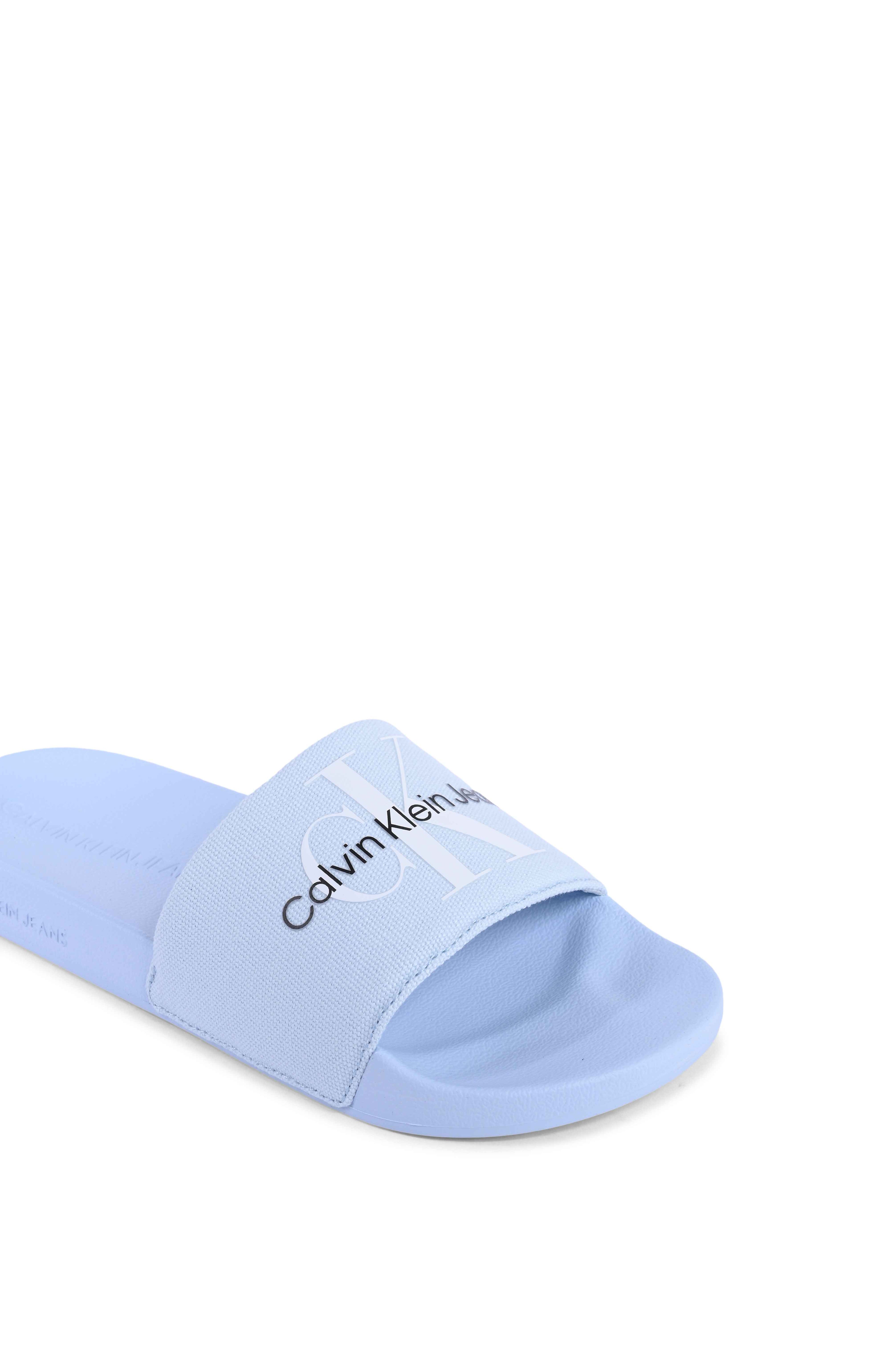 Ciabatte Calvin Klein da donna blu YW0YW00103C1Q