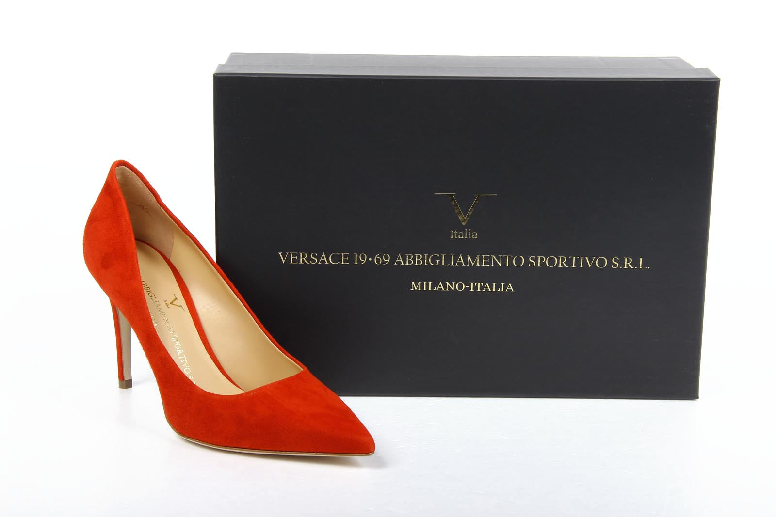 V 1969 Italia Décolleté da donna 29203 CAMOSCIO ROSSO