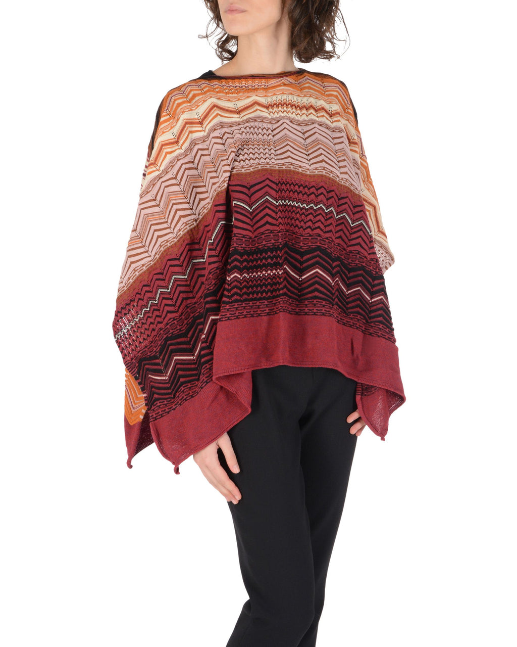 Missoni Donna Poncho Multicolore POT8WMD55470004
