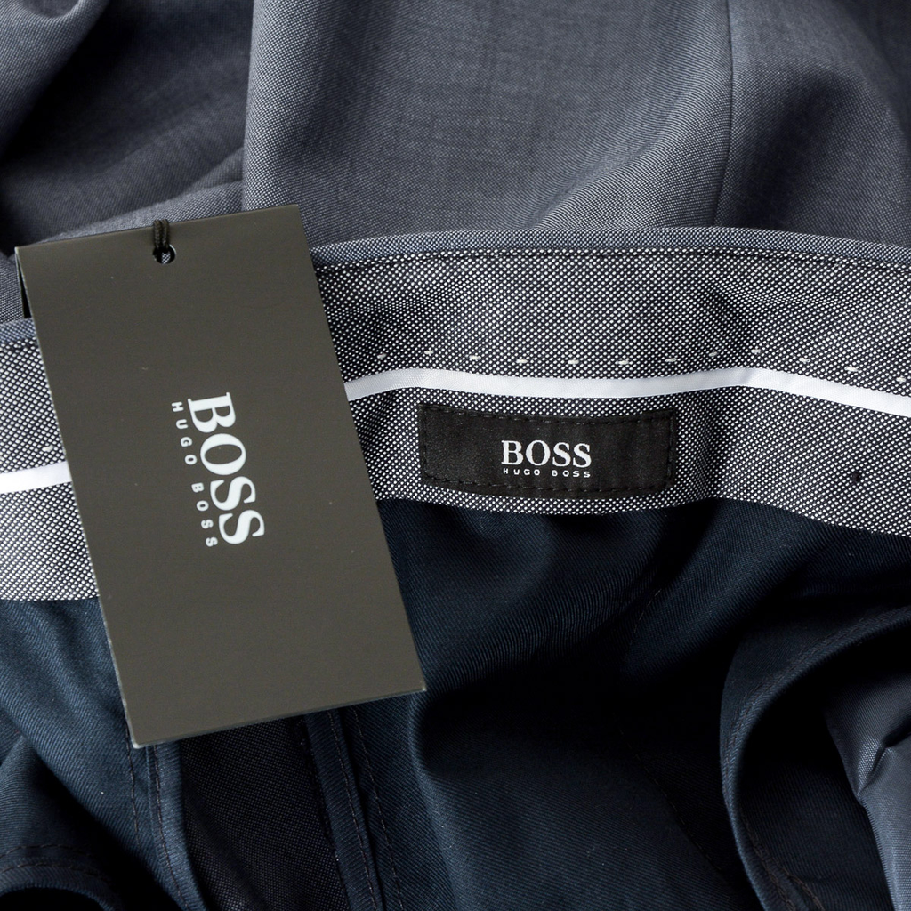 Pantaloni da uomo Hugo Boss Azzurro LEENON