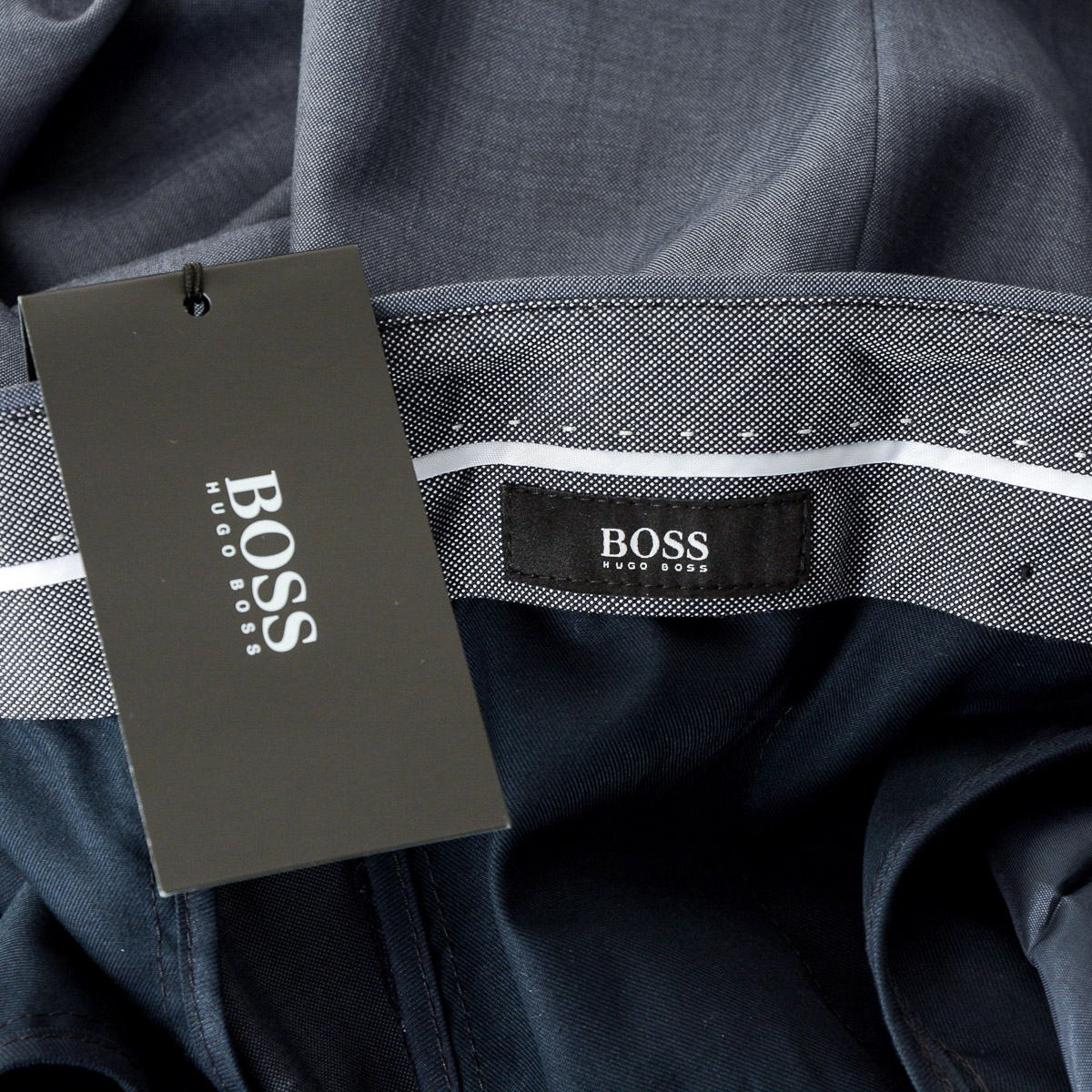 Pantaloni da uomo Hugo Boss Azzurro LEENON