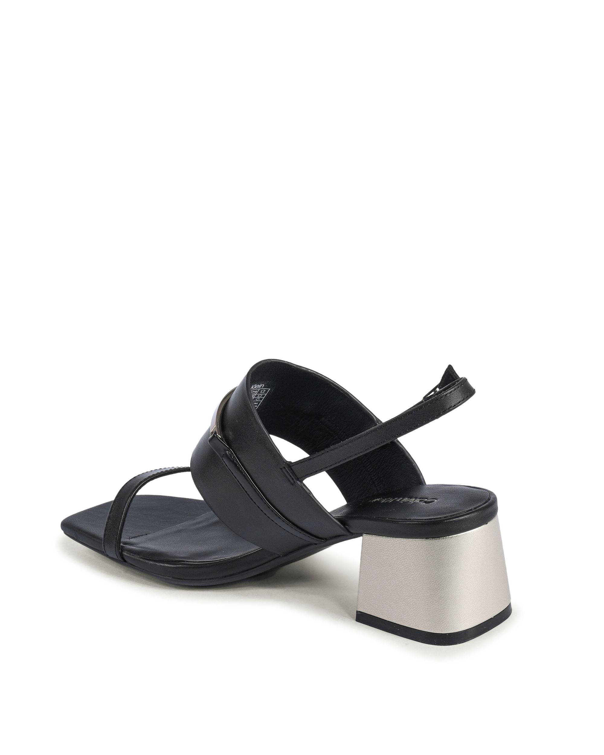 Calvin Klein Sandalo da donna nero HW0HW02012BEH