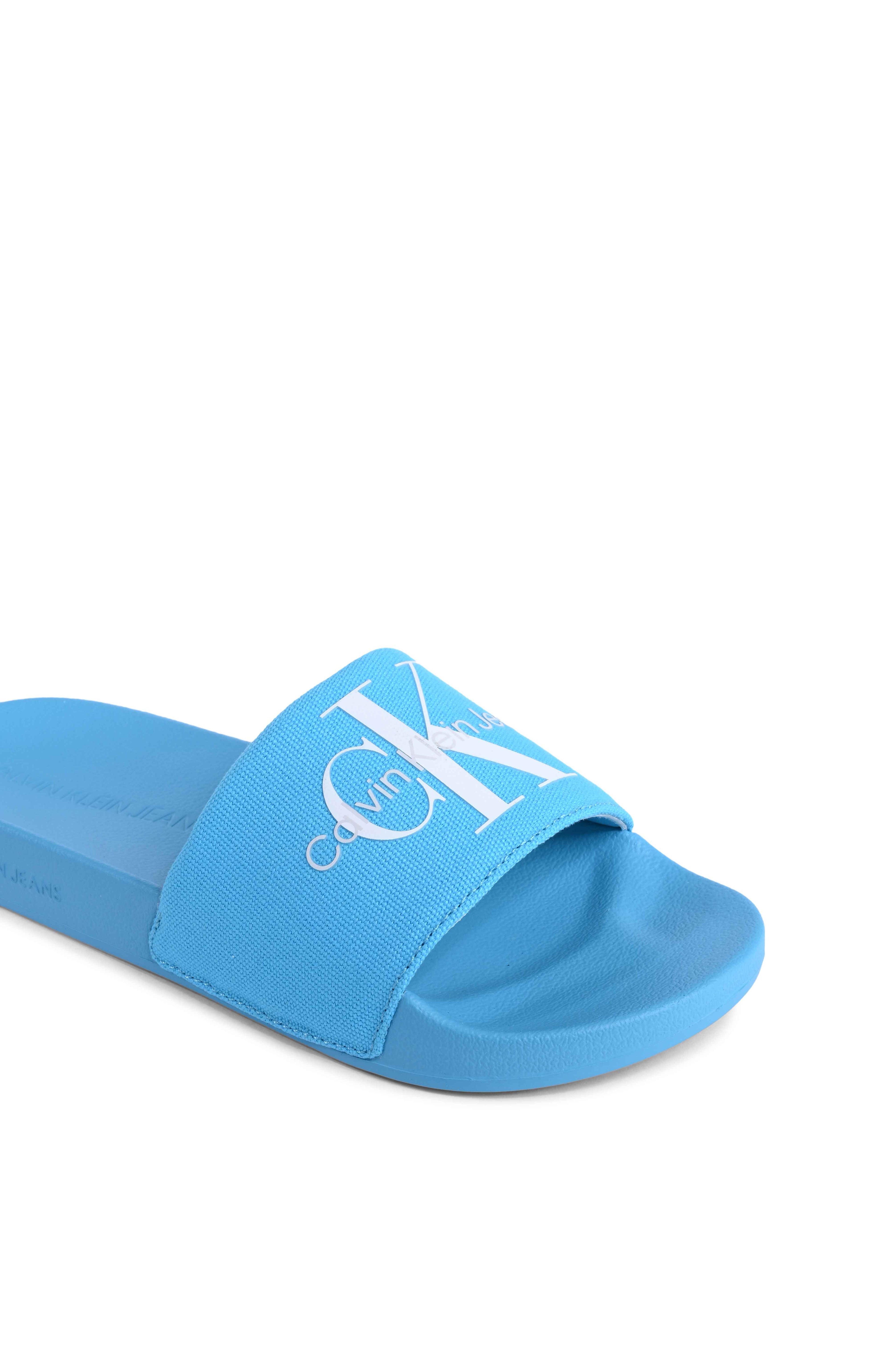 Ciabatte Calvin Klein da donna blu YW0YW001030G8