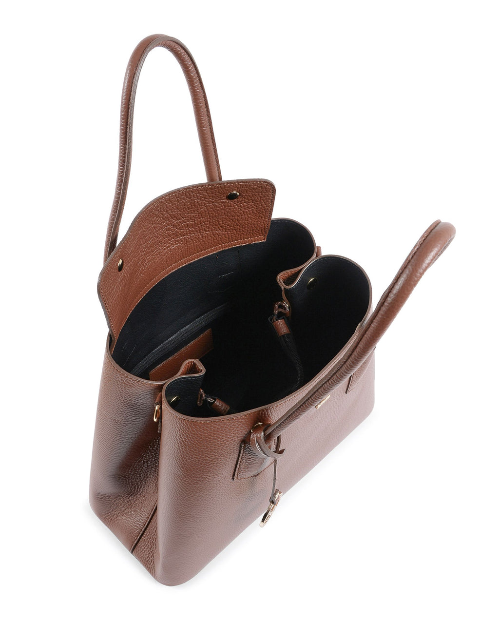 Borsa Donna V Italia Marrone Scuro 10510 V2 DOLLARO BRUCIATO
