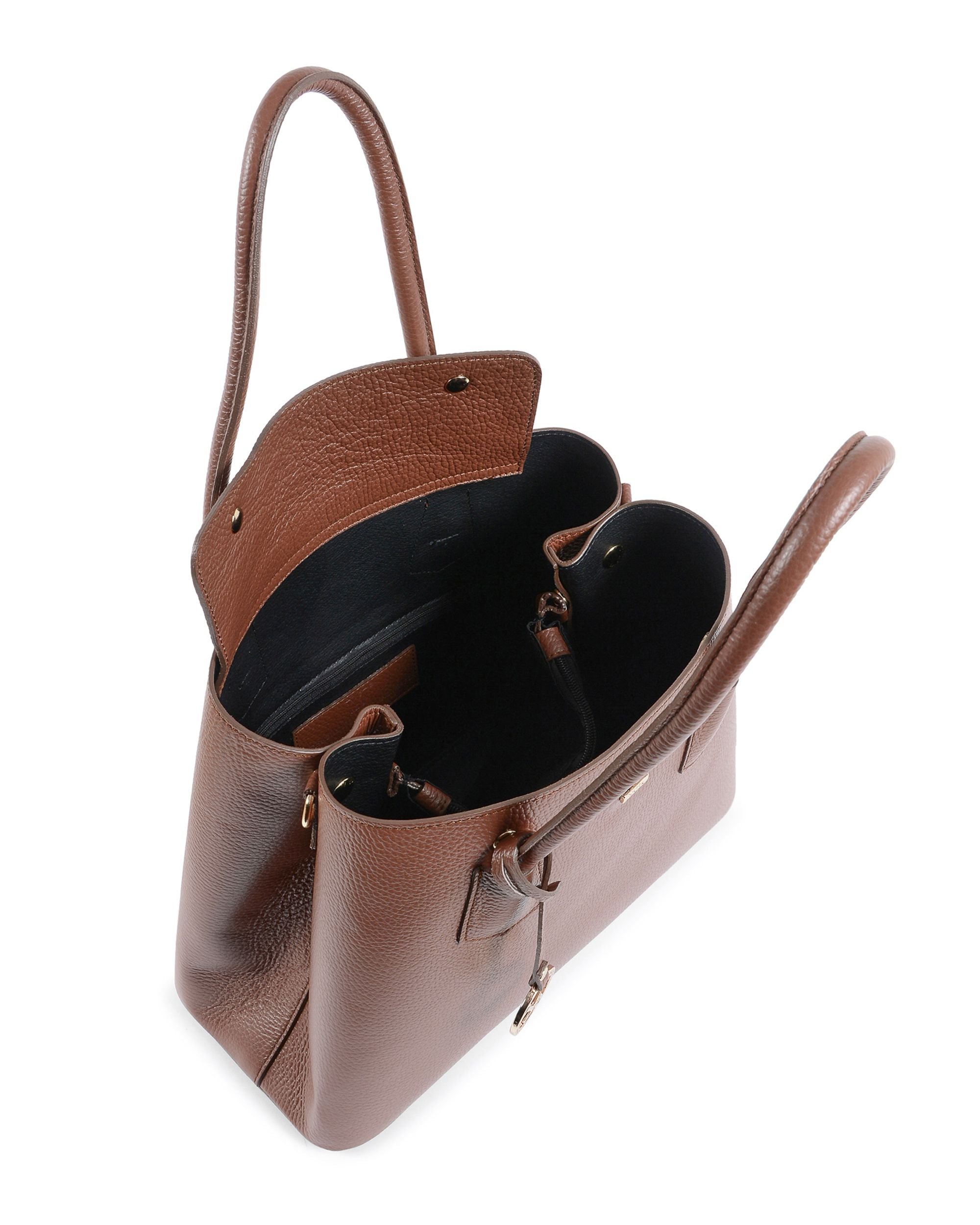 Borsa Donna V Italia Marrone Scuro 10510 V2 DOLLARO BRUCIATO