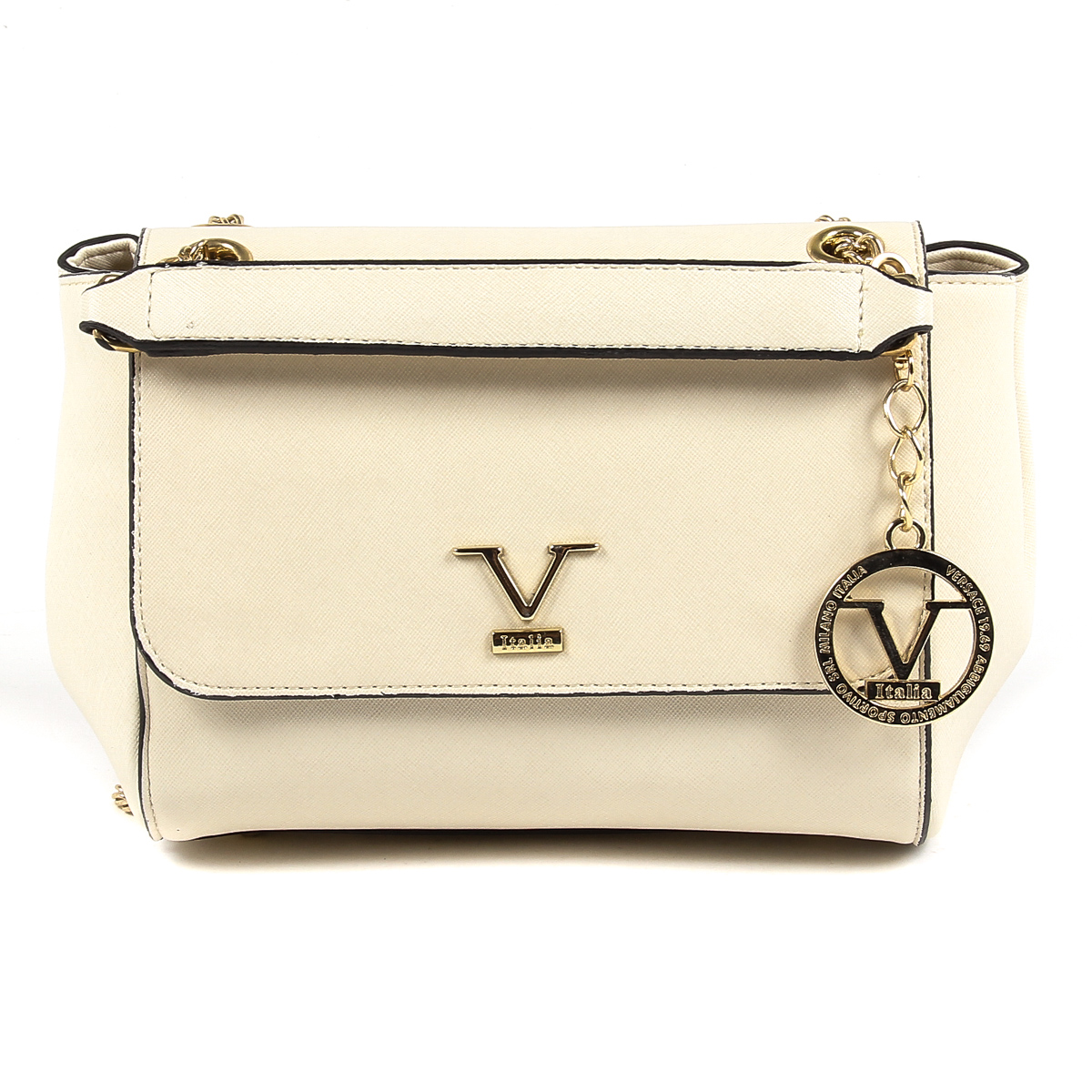 V 1969 Italia Borsa da donna Beige PRISCILLA