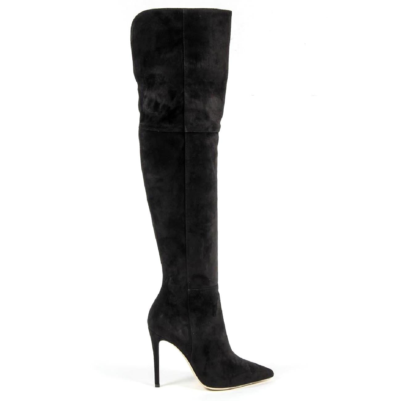 Stivale alto da donna V 1969 Italia 3103075 CAMOSCIO NERO