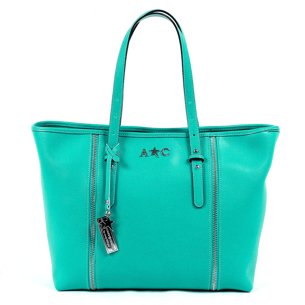 Borsa a mano da donna Andrew Charles verde ETHEL