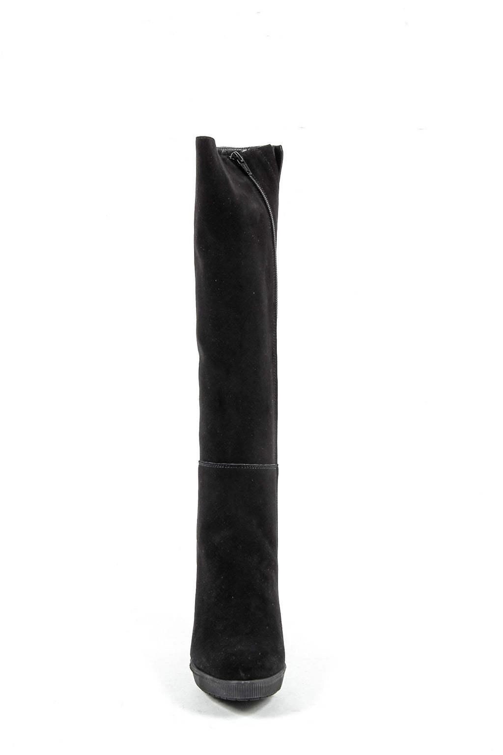 Stivale Alto Da Donna V 1969 Italia C19 CAMOSCIO NERO