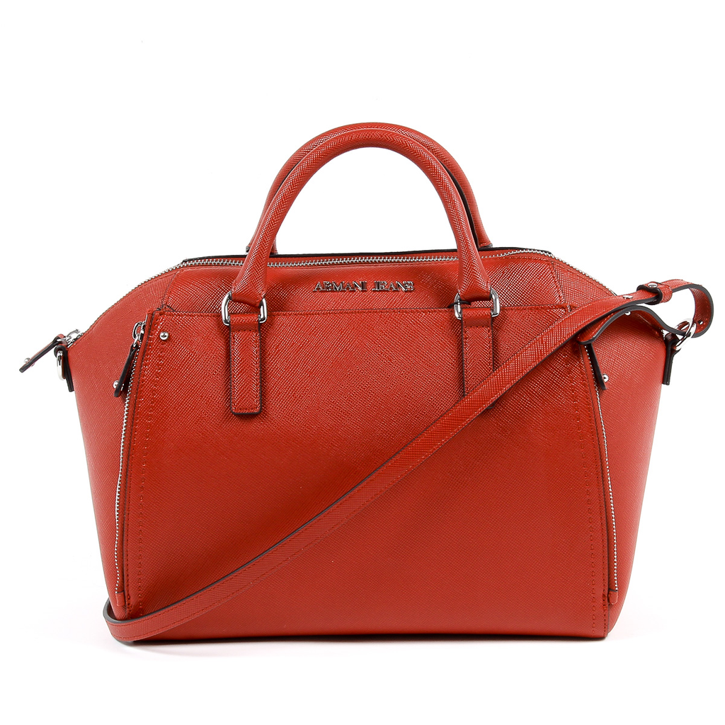Borsa a mano da donna Armani Jeans rossa 922168 7P756 07676