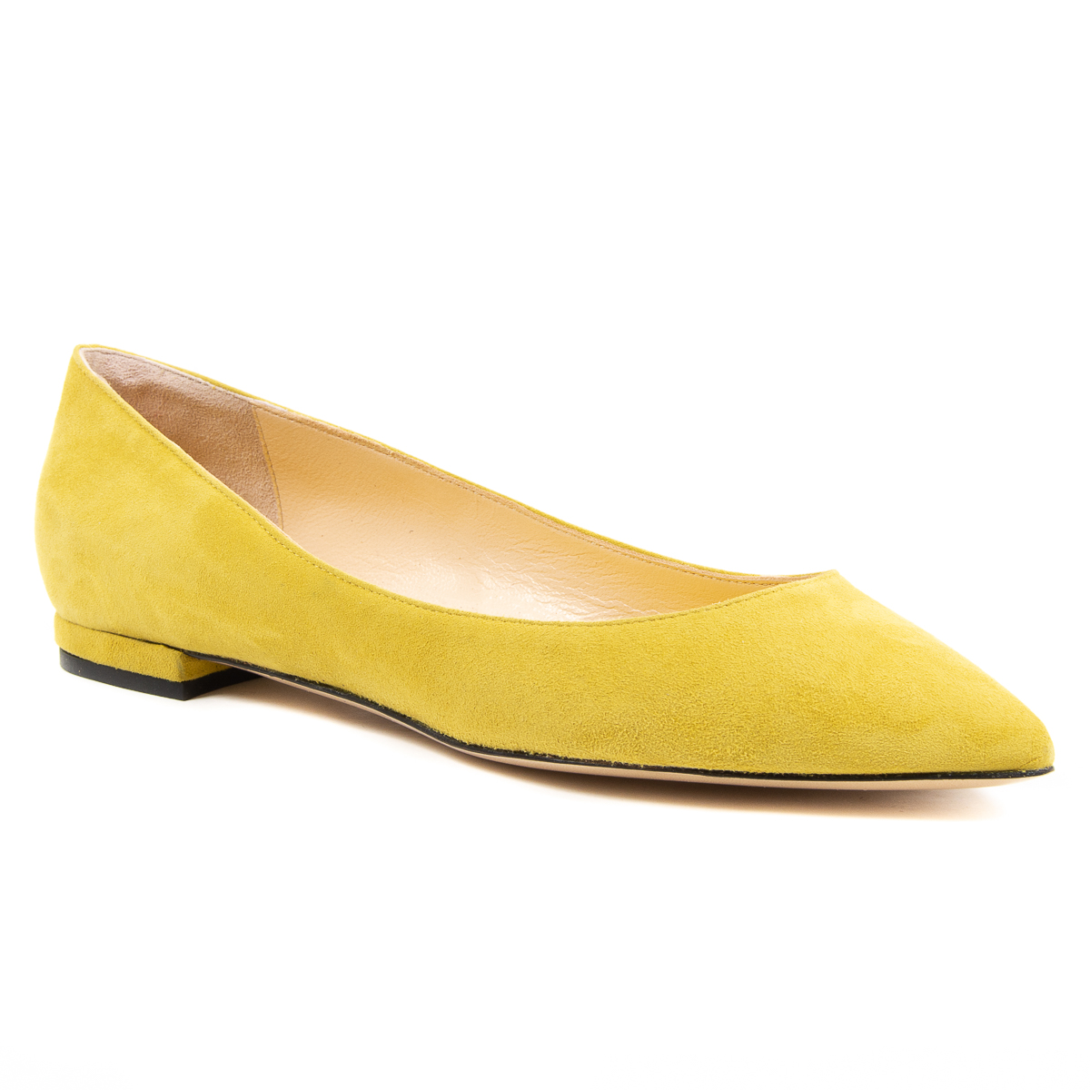 V 1969 Italia Womens Ballerina Yellow JAZZY