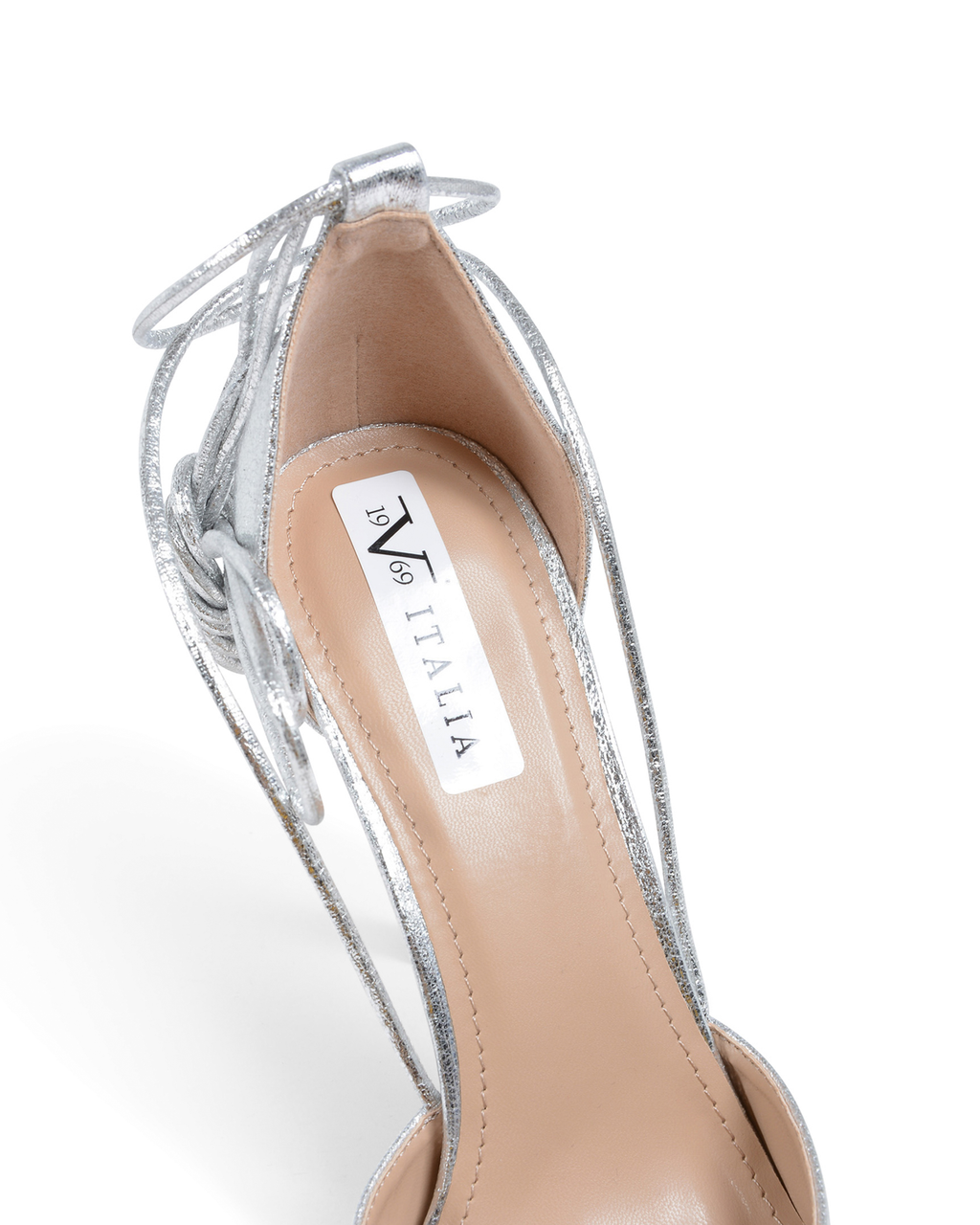 19V69 Italia Scarpe da donna con cinturino alla caviglia Argento V81857 ARGENTO