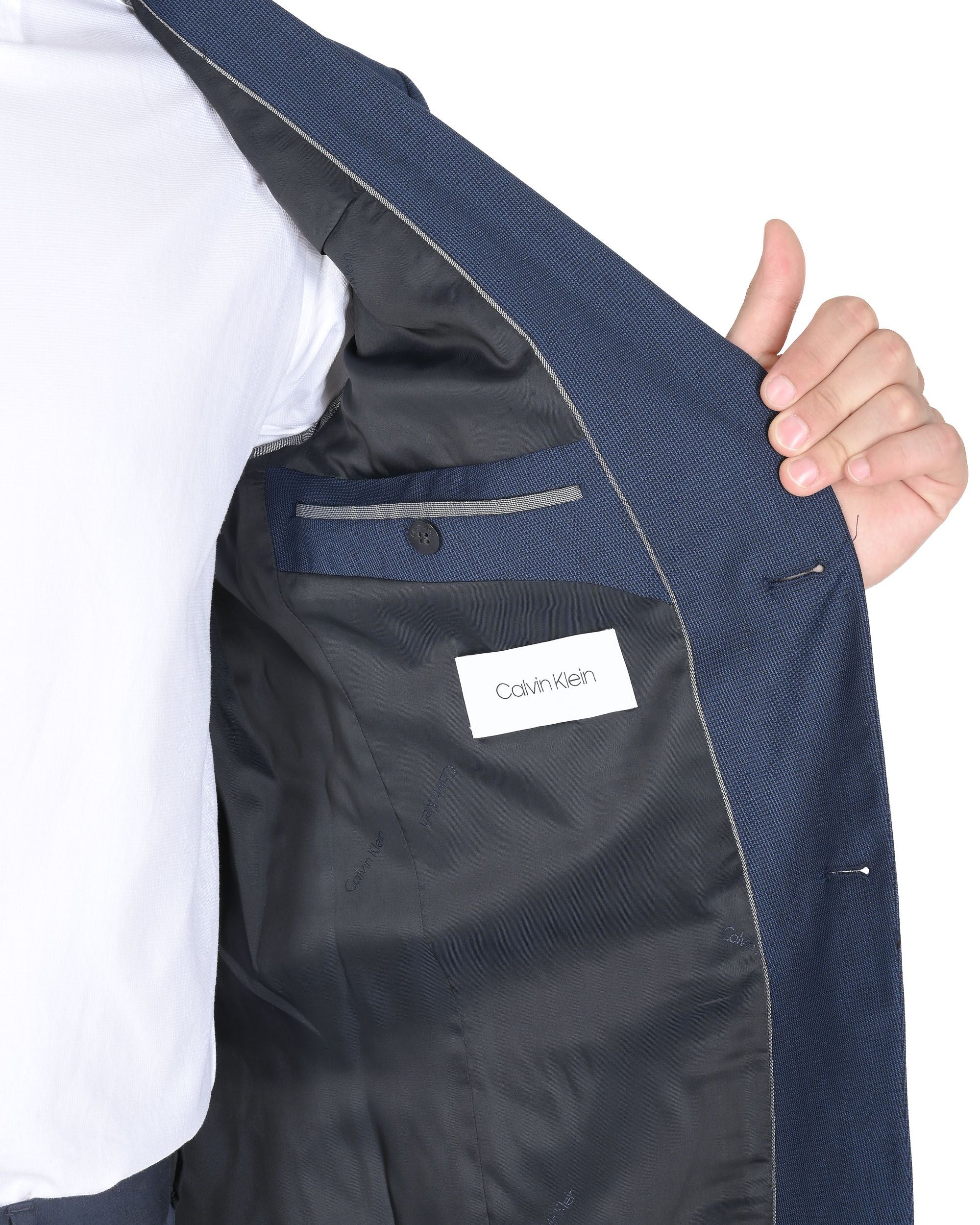 Calvin Klein Blazer da uomo blu K10K103865634