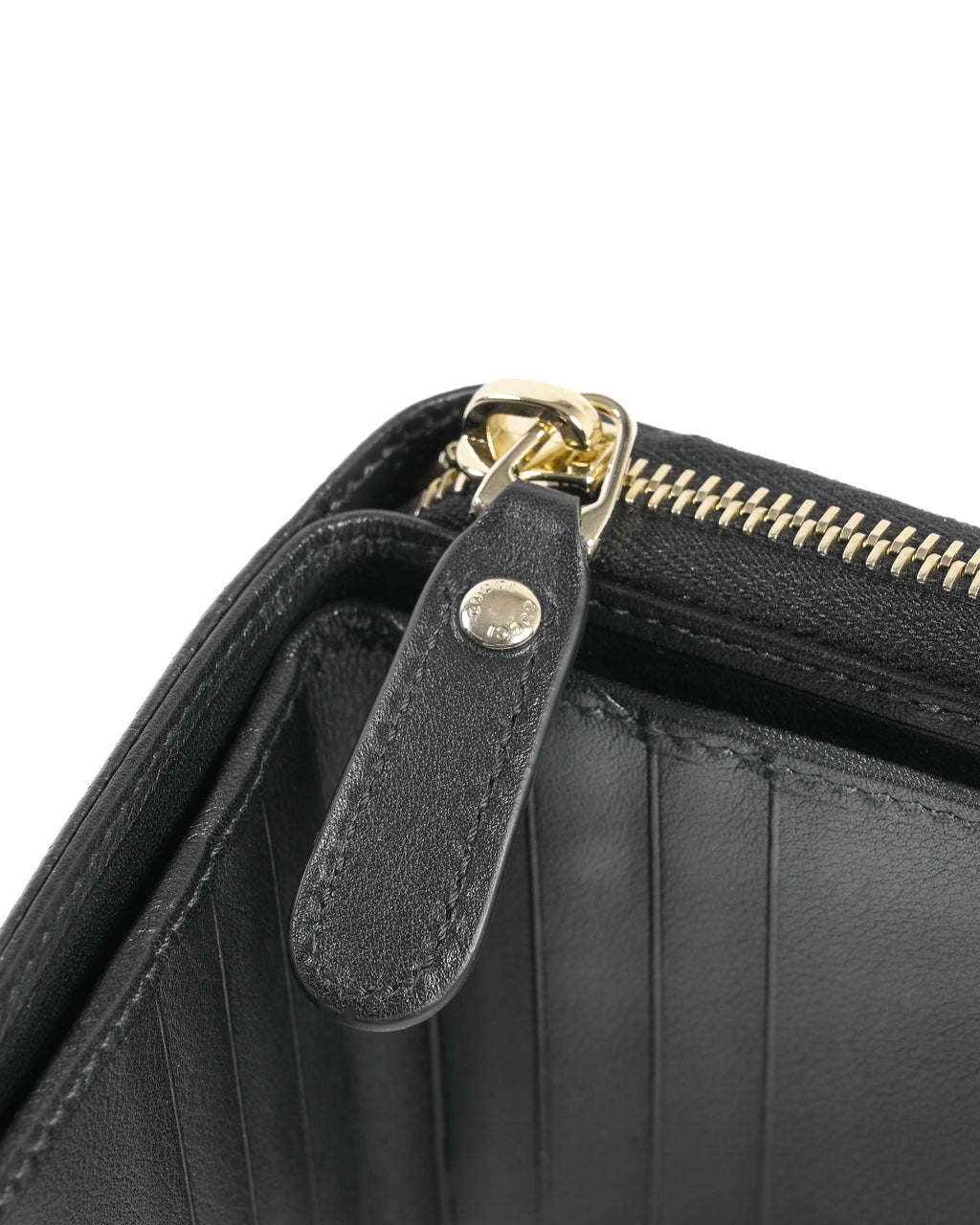 Portafoglio Gucci Guccissima piccolo in pelle con cerniera 449395 BMJ1G 1000