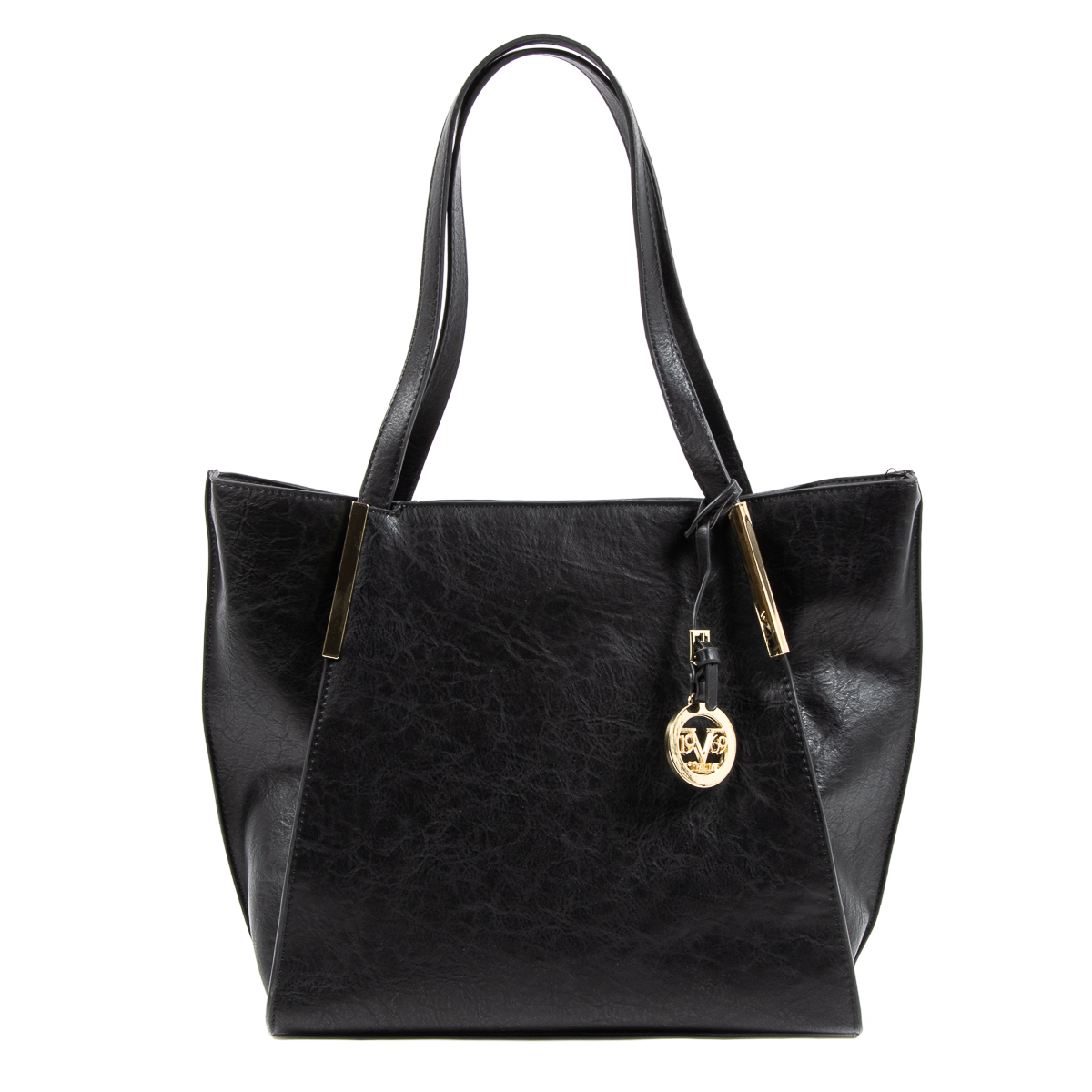 V 1969 Italia Borsa da donna nera REBECCA