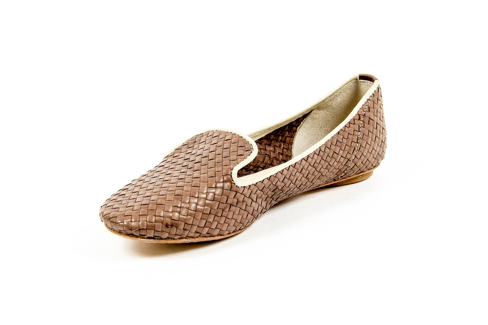 Dragon Diffusion Ballerina da donna pantofola marrone formica bianca