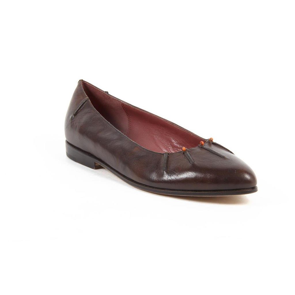 Ballerina da donna Henry Cuir 1715A CRETA 809 MORO