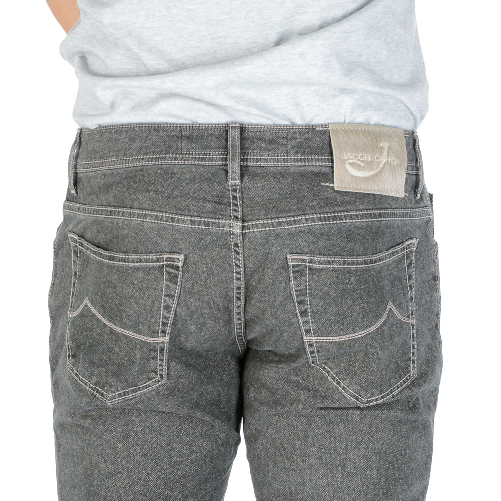 Pantaloni da uomo Jacob Cohen J688 grigi