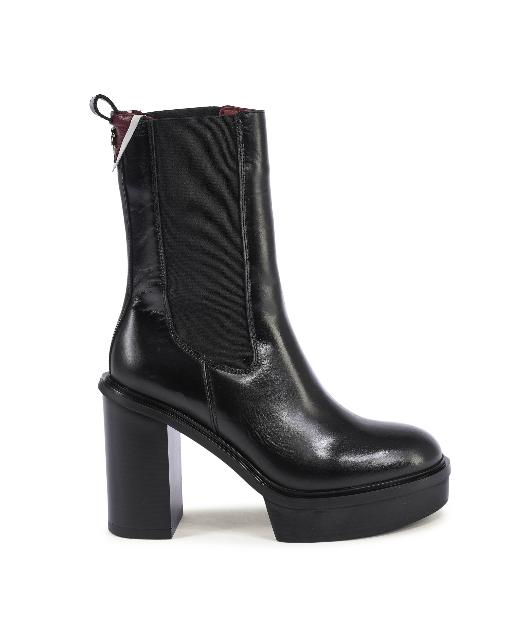 Tommy Hilfiger Stivali da donna NERO FW0FW07542BDS