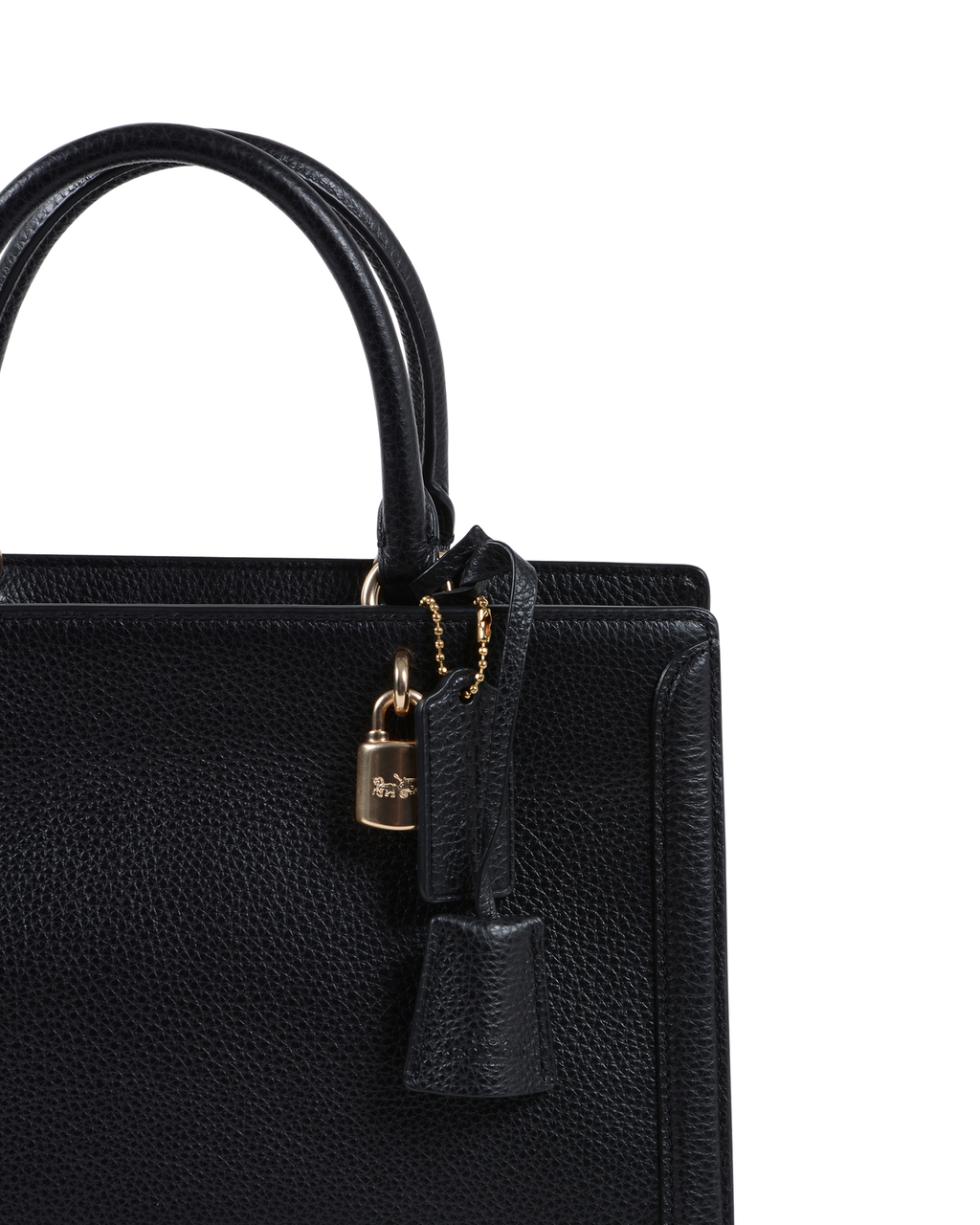 Borsa a mano da donna Coach nera F88037 NERO
