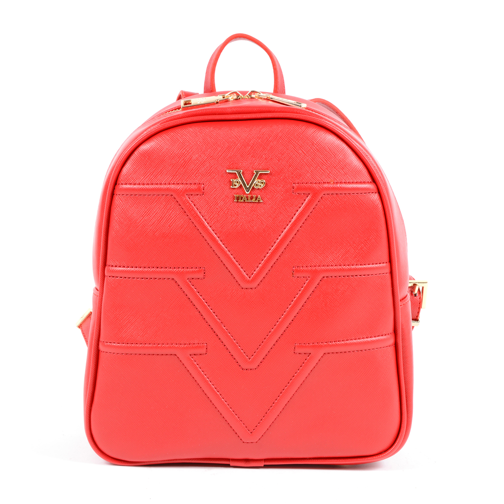 19V69 Italia Zaino Donna Rosso 5005 SAFFIANO ROSSO