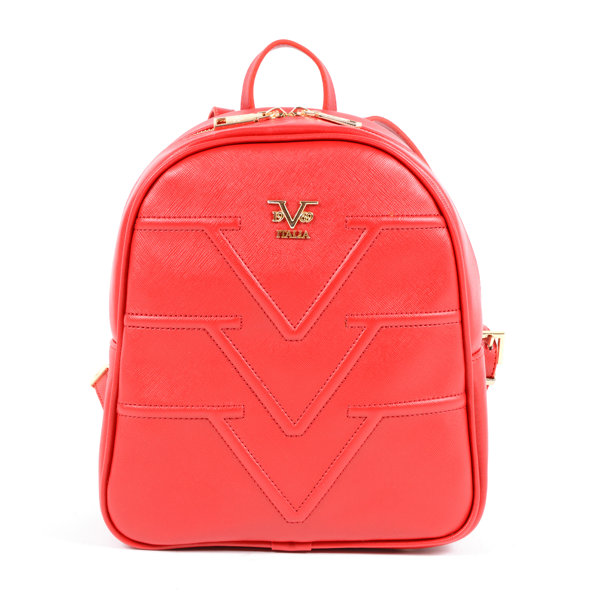 19V69 Italia Zaino Donna Rosso 5005 SAFFIANO ROSSO