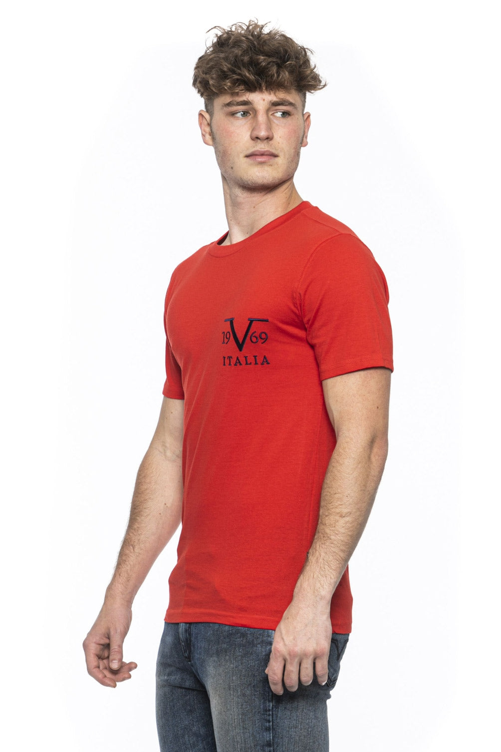 19V69 Italia T-Shirt Uomo Rossa TROY RED