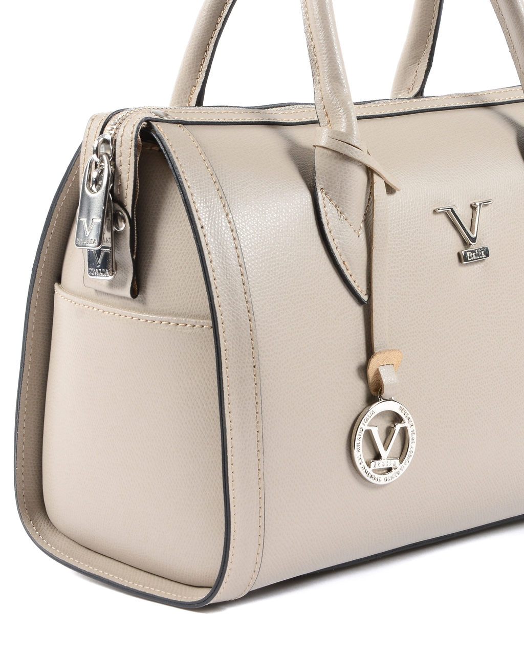 V 1969 Italia Borsa da donna color talpa CARLOTTA
