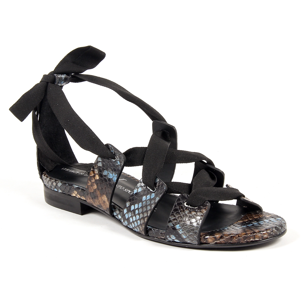 V 1969 Italia Sandalo piatto da donna Multicolor MORA
